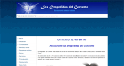 Desktop Screenshot of lasdespedidasdelconvento.com